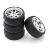 RC Drift Tires RC Racing Car Tires 4pcs Replacements for 1/10  94123 94122 D5   RC Drift Car