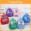 Zaino per Bambini Stitch Cartone Animato Nylon Traspirante Borsa Scolastica per Piccoli
