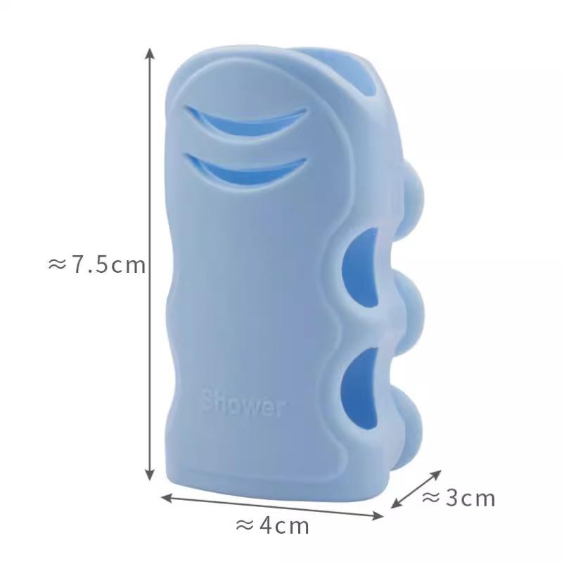 Silicone Suction Cup Adjustable Shower Head Holder for Kids