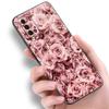 Beautiful Rose Bling Picture Phone Case For Xiaomi Redmi Note 5 6 9T K20 K40 K50 Pro 7A 8A 9A 9C 9i 10A 10C A1 S2 Black Cover