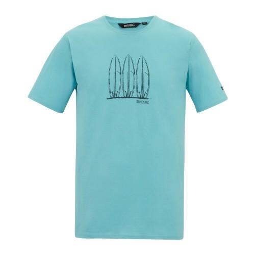 Regatta Mens Cline IX Surfboard T-Shirt
