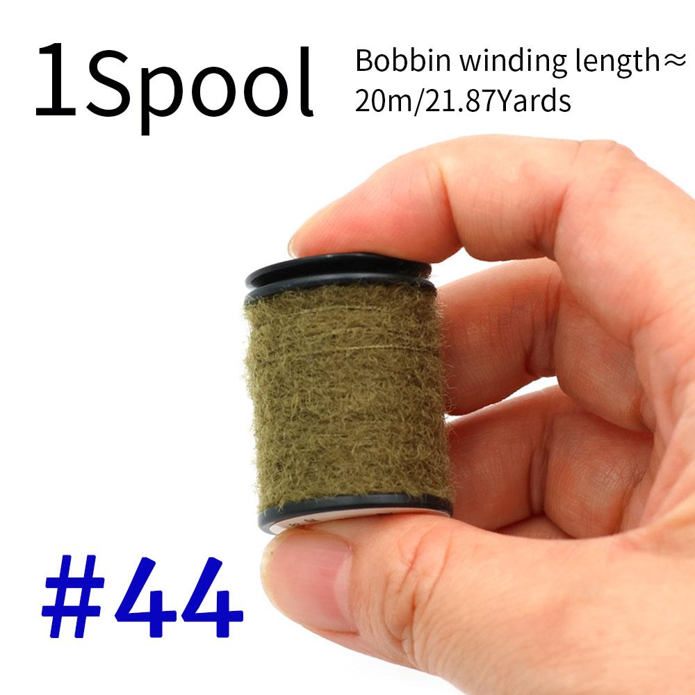 

20 м/Катушка Мягкий Шенил Материал для вязания мушек Ультрамягкий и Пушистый, Натуральная Изогнутая Даббинговая Пряжа для Нимф, Скудов, Стримеров, Сухих/Мокрых Мушек, Приманка для ловли форели