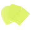 3PCS/Set Cake Cream Scraper Dough Pasty Cutters Scraper Kitchen Tool DIY Baking ToolGreen