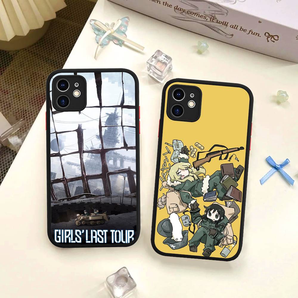 Anime G-Girls Last Tour Movie Phone Case For IPhone 11 12 13 14 15 16 Pro Plus X XS MAX Matte Bumper Shockproof Cover