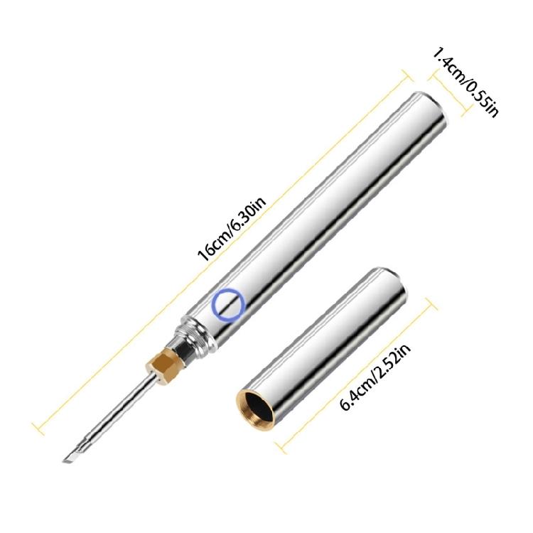 Convenient Wireless Soldering Iron With USB Charging Port Portable Design For Circuit Board Repairs And DIY Projects