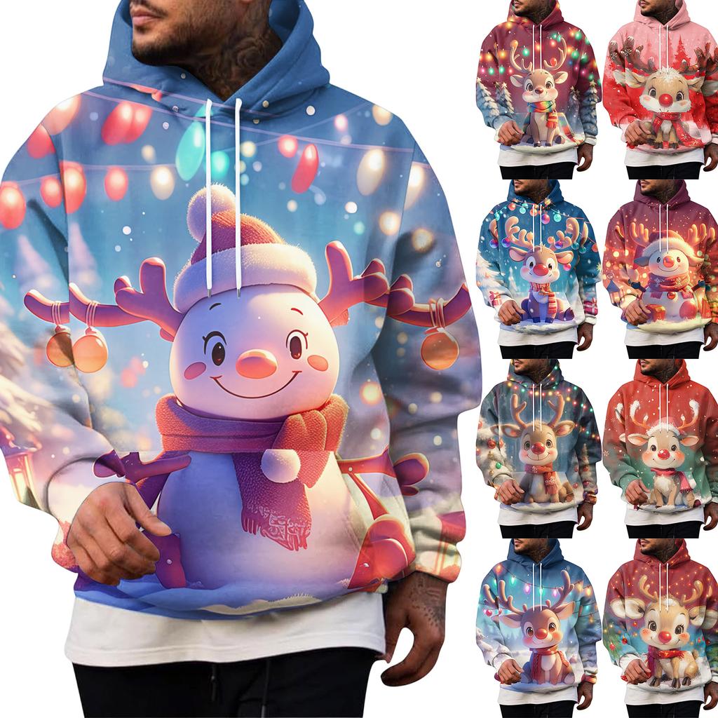 Men's Sports Leisure Long Sleeves With Pocket Hooded Hood Hoodie