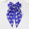 Colorful Football Pattern Bow Hair Clip Elastic Cute Fabric Ribbon Hair Rope Fashion Soft Fashion Hair Accessories Sports Events