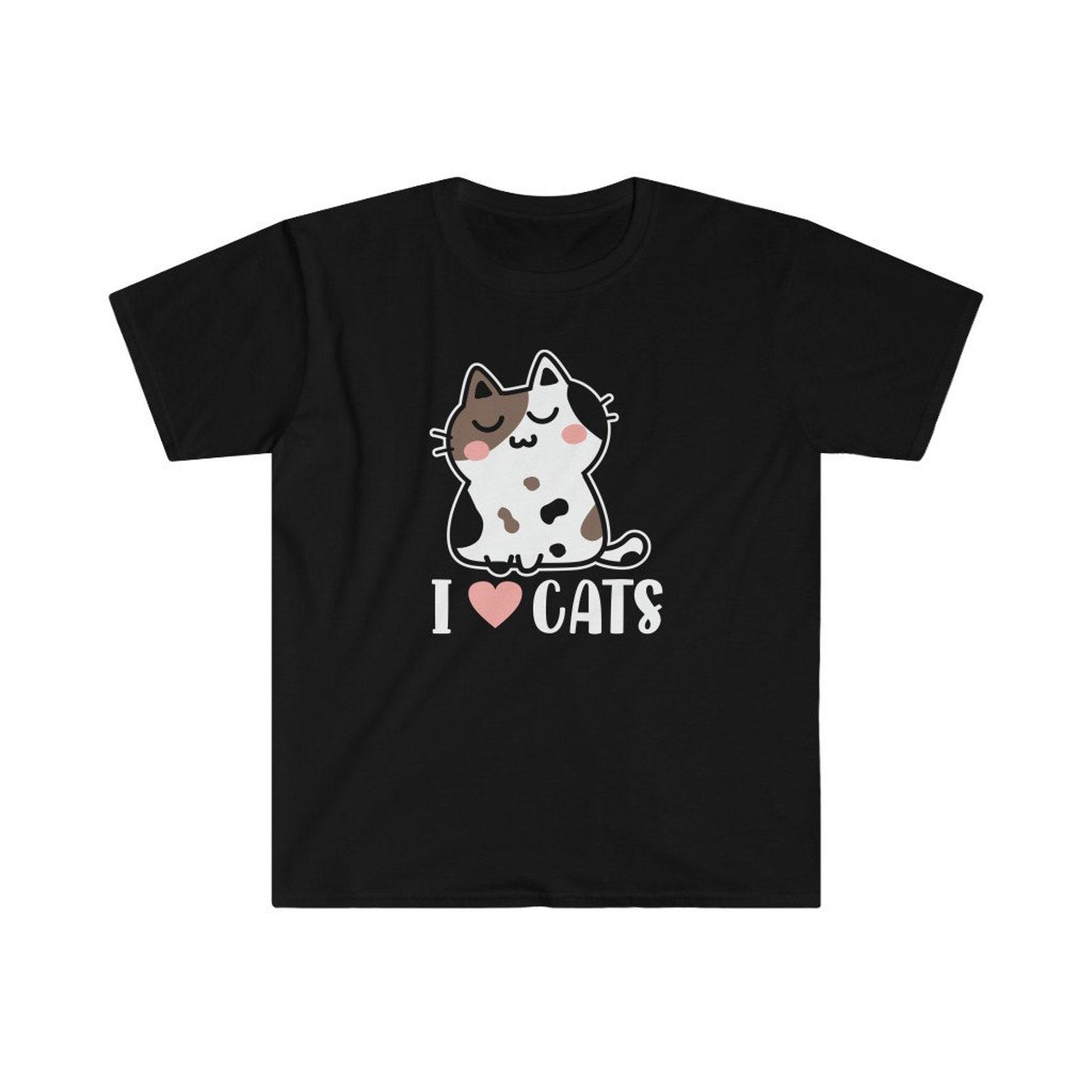 I Love Cats T Shirt | Cat Mom Shirt | Cute Cat Shirt | Funny Cat Mom Gift | Christmas Cat Shirt | Gifts For Cat Lovers | Cat Parent T S