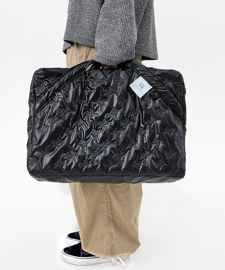 Sonnetofnight Lightweight Big Bag, Ribbon Quilted Air Bag