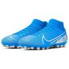 Nike Mercurial Superfly 7 Academy AG Soccer Shoes Men Soccer Shoes Blue White BQ5424-414