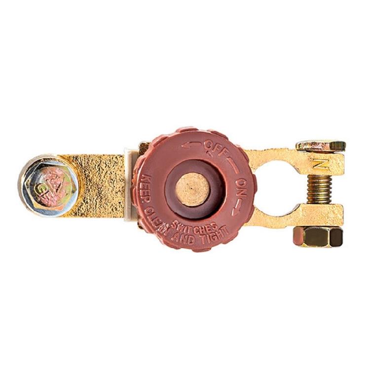 Верхний Пост Переключатель Отключения Аккумулятора с Ручкой Быстрое Отключение Выключатель Аккумулятора Универсальный для Автомобиля Грузовика Морского Транспорта 1