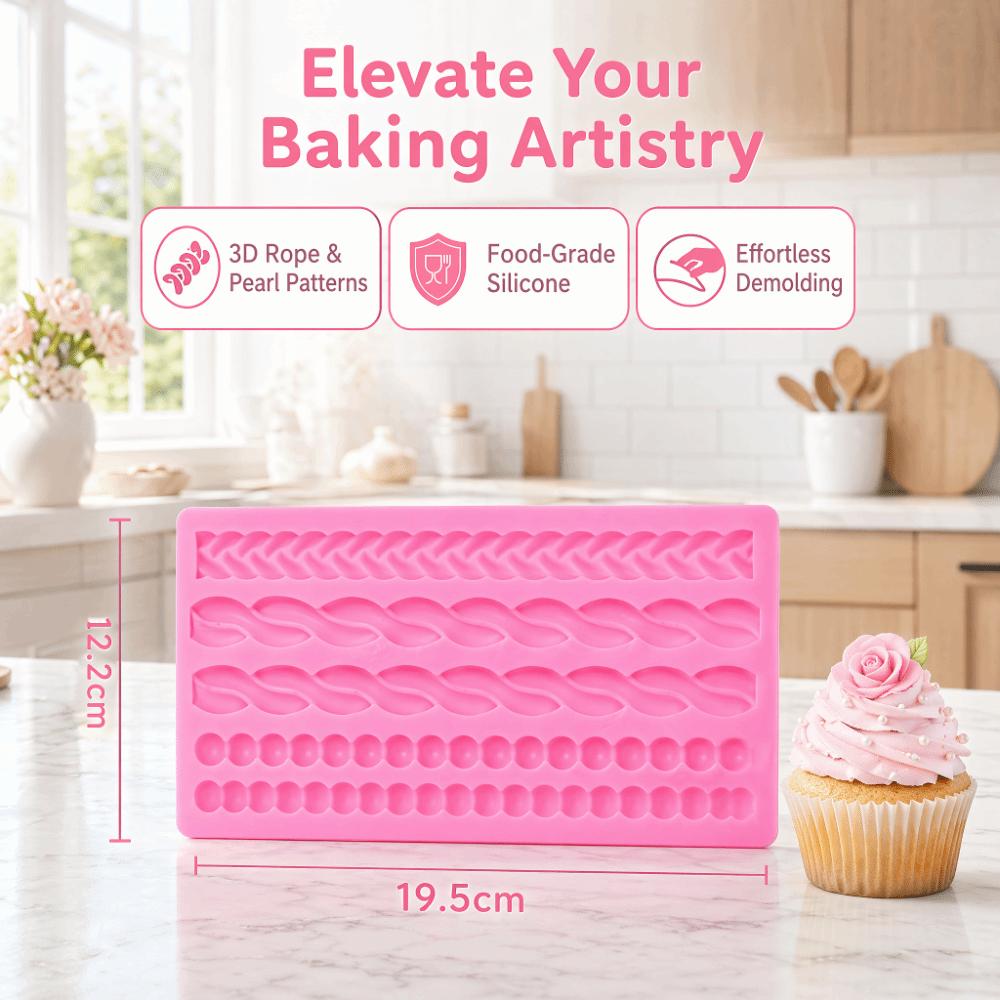 Pearl Bead Pearl Shaped Mold 3D Dimensional Fondant Mold Chocolate Baking Mold  Fondant DIY