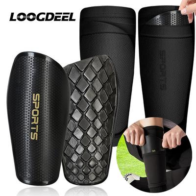 Durable And Safe Loogdeel Soccer Shin Guards Kids Youth Adults Legging Support Sleeves With Optimized Insert Pocket Football Shin Protect Board