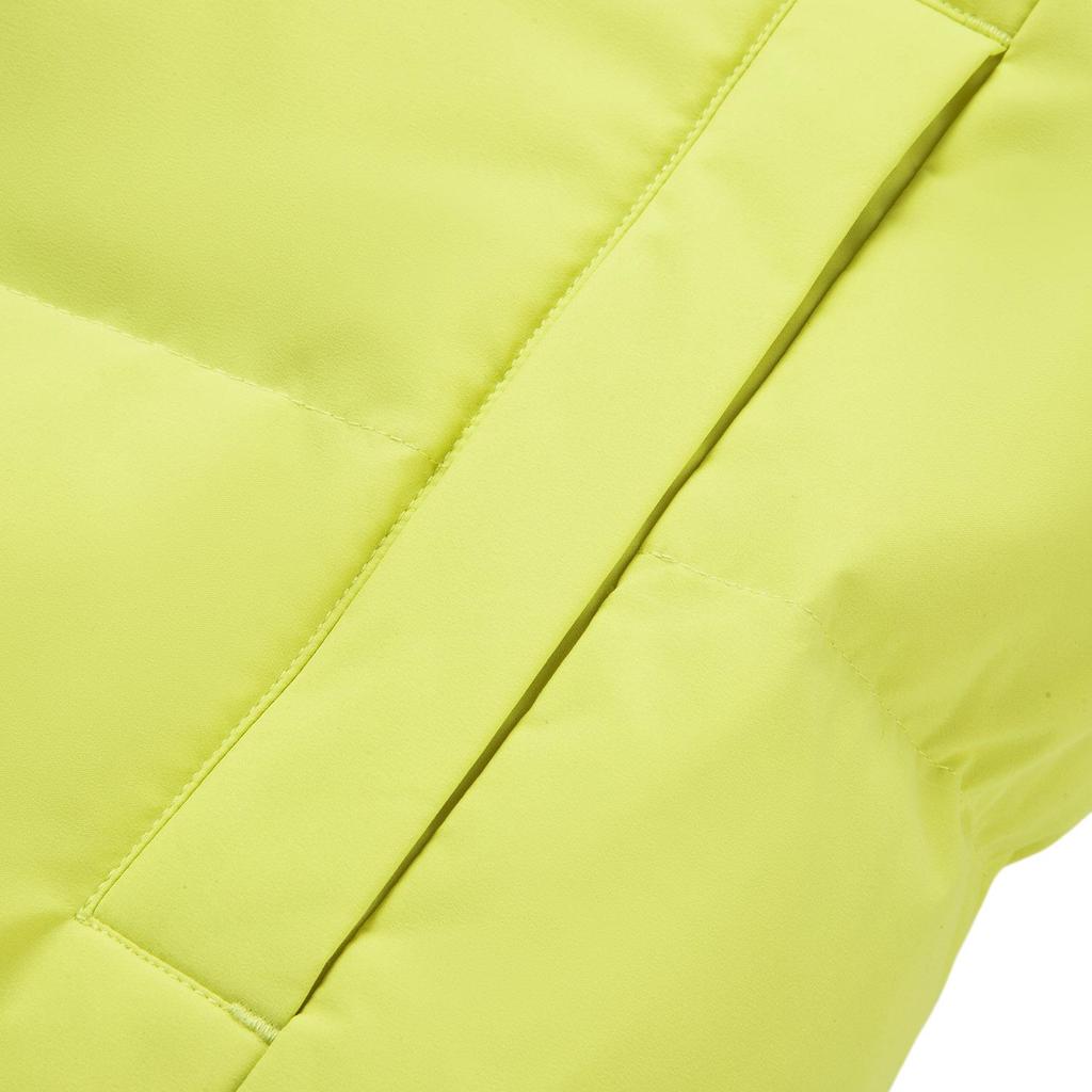 Li Ning Fitness Series Casual Fashion Simple Solid Color Versatile Comfortable Warm Stand Collar Zipper Short Down Jacket Women Outerwear AYMV396-9