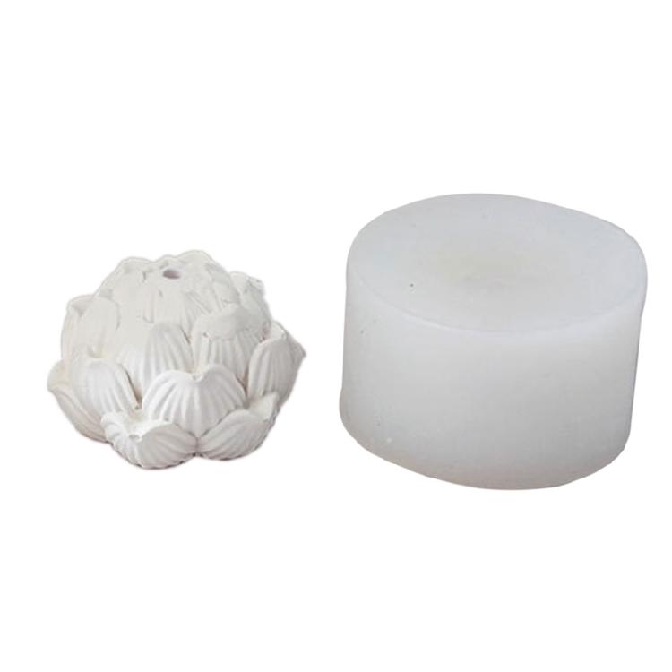 Incense Insert Silicone Molds DIY Cement Concrete Yoga Incense Stick Holder Mold