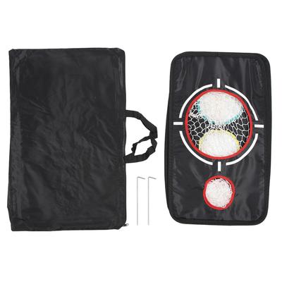Golf Chipping Net Double Sided Lightweight Foldable Golfing Target Net for Accuracy and Swing Practice