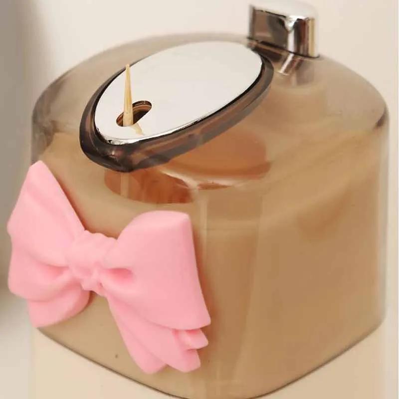 Automatic Pop-up Toothpick Box Creative Toothpick Storage Box DIY Home Living Room Dining Room Push-type Toothpick Holder