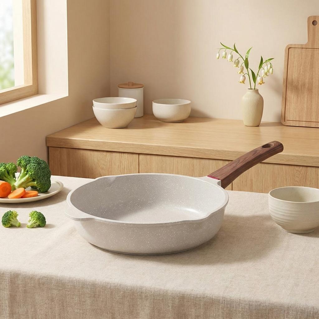 Maifan Stone Nonstick Frying Pan for Steak Egg Pancake Induction Gas Cooker
