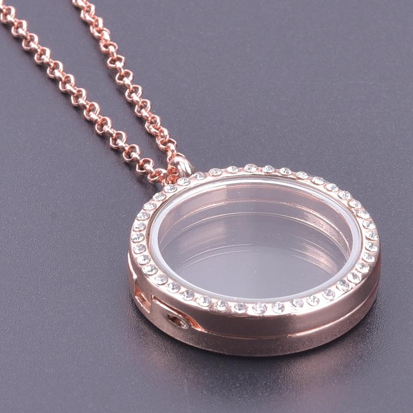 1Pc Round Heart Glass Cremation Urn Locket Pendant Necklaces For Ashes Mix Geometric Memory Floating Relicario Collares Jewelry