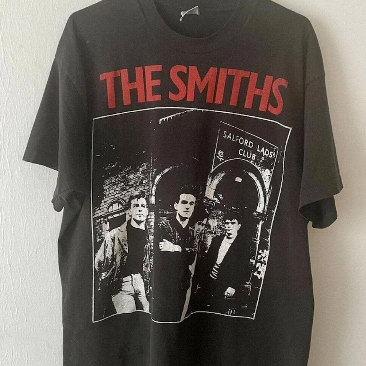 The Smiths Band Vtg Salford Lads Club 80s Tour Rock Band Unisex Tshirt KH12451 XL