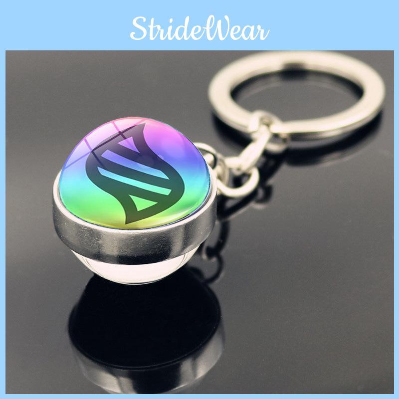 Charming Zinc Alloy Pikachu Crystal Glass Ball Keychain For Anime Fans And Collectors
