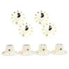 4Pcs Plastic Speed Volumes Tone Control Knob Electric Guitar Volumes Tone Knob Potentiometer Caps Guitar Accessories