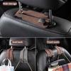 Universal Car Hook Headrest Hanger Clip Double Hooks Holder Storage 2 In 1 For Car Rear Seat Back Hooks Car Interior Accessories