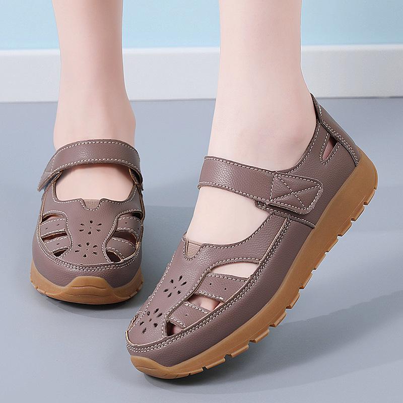 Übergröße 2025 Damen-Freizeitsandalen mit geschlossener Zehe (Größen 36-44)