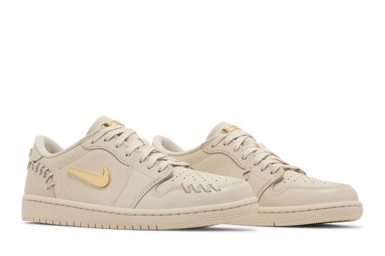 Women's Sneakers Jordan 1 Low Method of Make Legend Light Brown (Women's) Legend Light Brown/Metallic Gold
