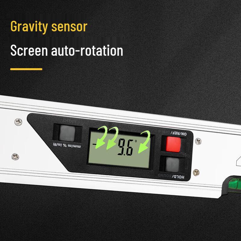 Deli Digital Torpedo Level with Magnetic Base