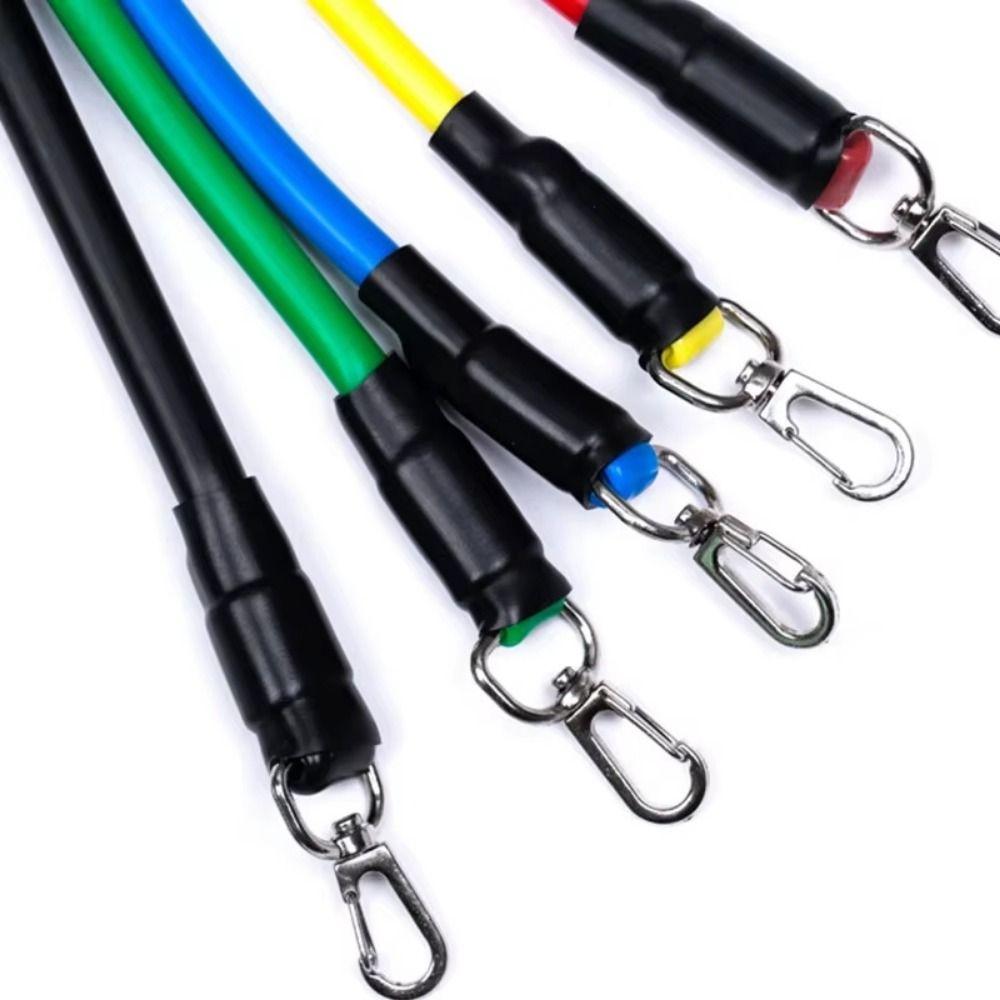 11Pcs/Set Durable Resistance Band Set Anti-Break Elastic Training Band  Fitness Equipment