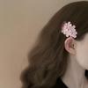 Fabric Irregular Flower Hairpin Fashion Sweet Early Spring Accessories BB Clip Small Fresh Bangs Side Clip Hair Accessories Women