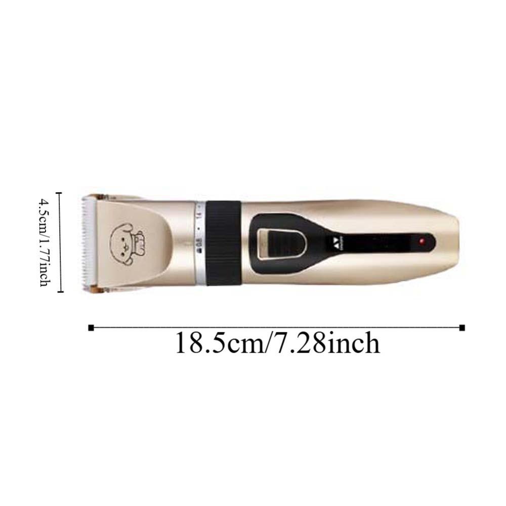 Professional Pet Electrical Grooming Trimmer Cordless Pet Shaver Full Set  Grooming