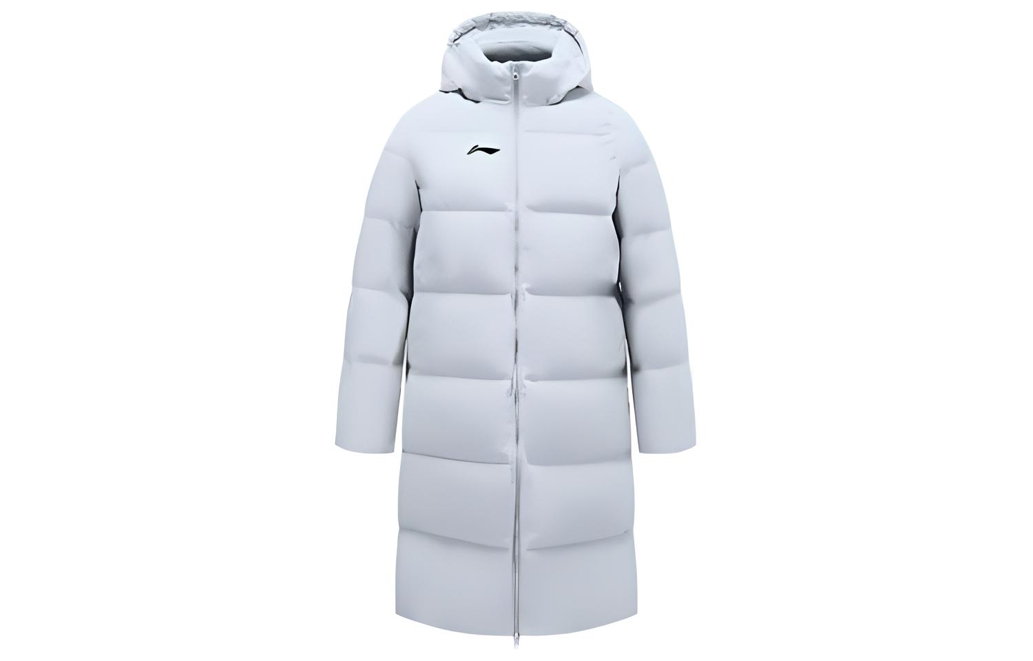 Li Ning Down Jacket Unisex Light Gray YYMT079-2 4XL