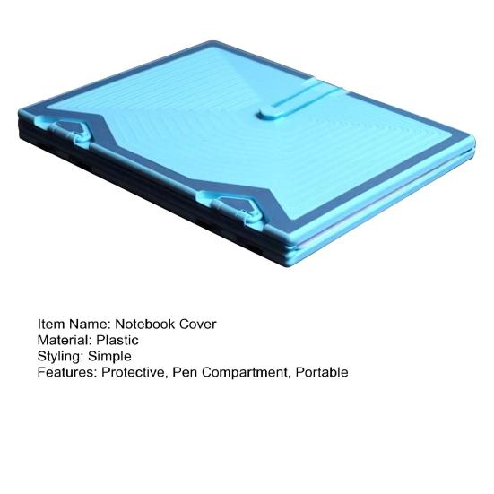 Journal Notebook Cover 3D Printed Journaling Notebooks Protector with Pen Compartment for Office School Home