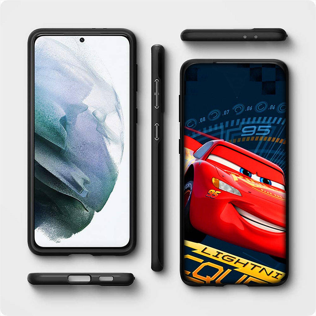 For iPhone 16 15 XR Samsung Galaxy S24 S23 Plus Xiaomi Redmi Note 13 12 11 Pro Max 14 OPPO Huawei Cover Supercar Cars Lightning McQueen 95 Phone Case