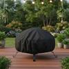Feuerschale Abdeckung Runder Feuerschale Ofen Abdeckung Wasserdicht Winddicht Sonnenschutz Für Outdoor Gartenmöbel Sets
