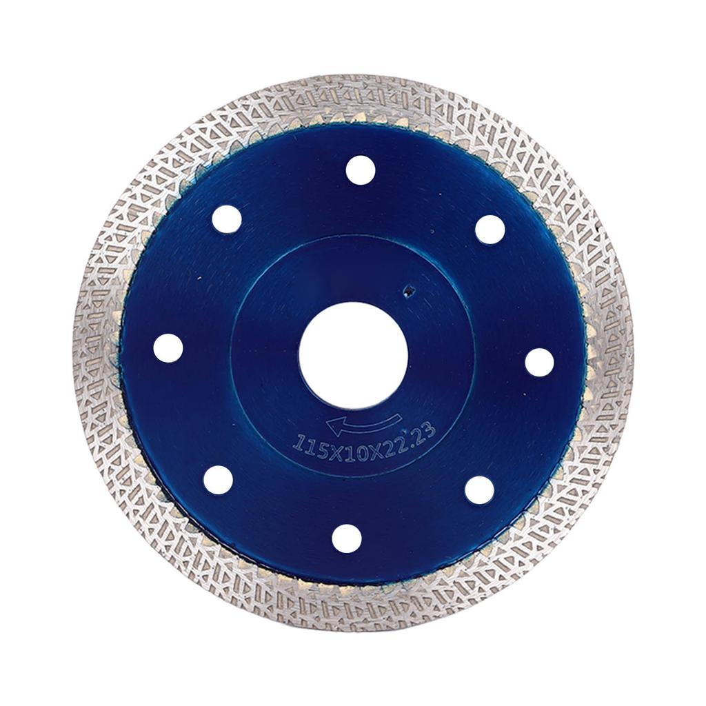 Δίσκος Κοπής Διαμαντιού Κυκλικός Κυματιστός Δίσκος Λεπίδα Γωνιακού Τροχού για Κοπή Κεραμικών Πλακιδίων Μπλε