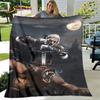 The Witcher Game Gamer Soft Plush Blanket,Flannel Blanket Throw Blanket for Living Room Bedroom Bed Sofa Picnic Cover Bettdecke