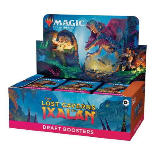 Wizards of the Coast Magic the Gathering Ixalan: The Lost Caverns Draft Booster, English Version, 36 Packs, MTG Trading Cards, Wizards of the Coast, D