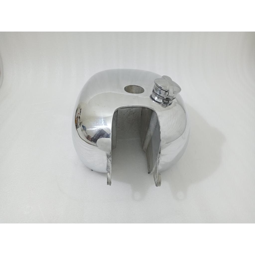 Vincent HRD Petrol Gas Tank With Knee Cushions Ident Chrome Steel |Fit For