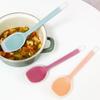 Am Silicone Two-Tone Head-Up Stir-Fry Spoon 3 Color Mint/Orange/Red No Scratch No PFOA