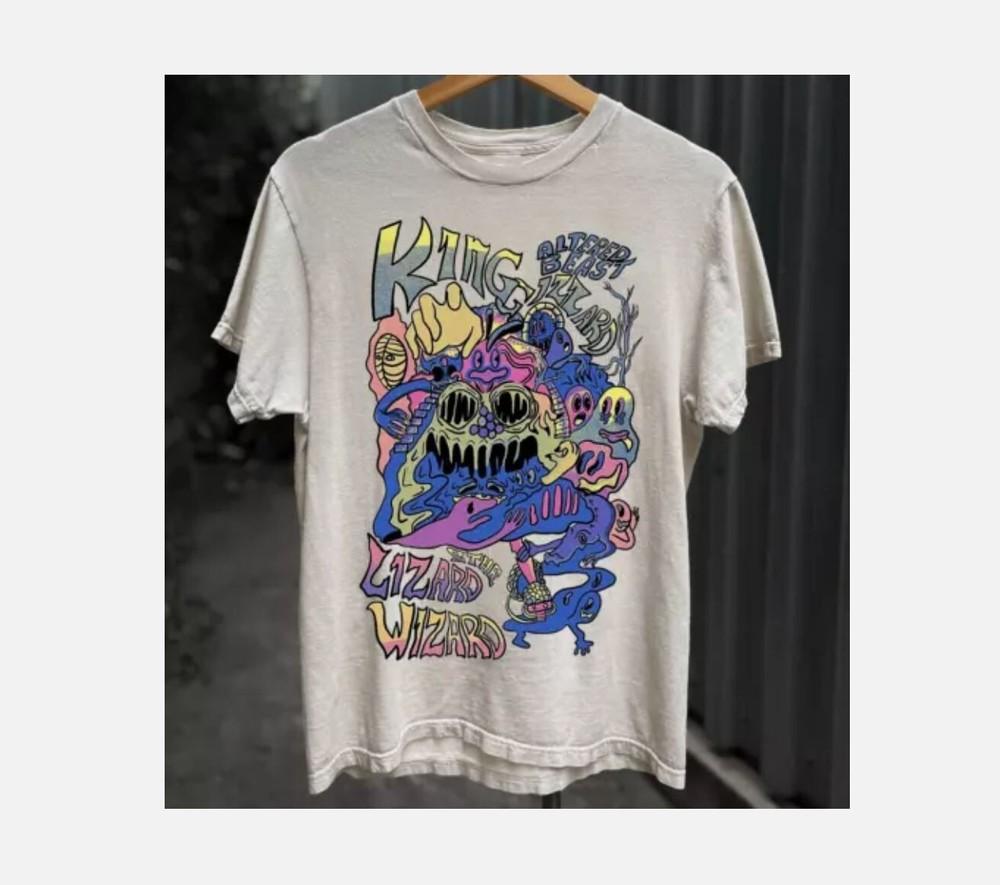 Rare King Gizzard and the Lizard Wizard Band Cotton S to 4XL T-shirt
