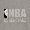 Men's Hoodie Fear of God Essentials NBA Hoodie Warm Heather/Black