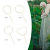 DIY Hand Fan Frame Traditional Chinese Clothing Accessories Fan Bone Skeleton for Cosplay Photo Props Wedding Holidays Decor