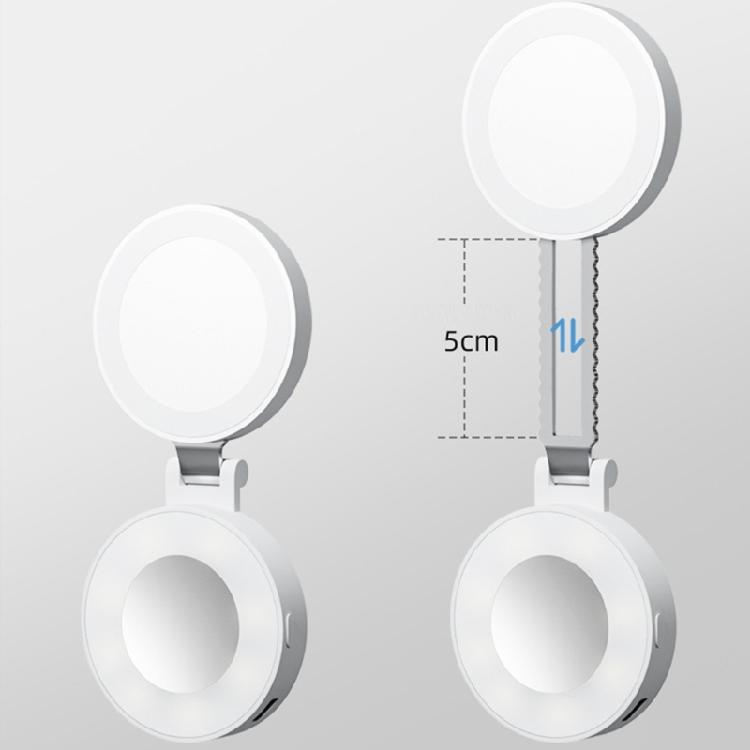 Snap On Magnetic Phone Light Portable Studio Lighting Equipment For Portrait Selfies Video Recording Dimmable Plastic Construction