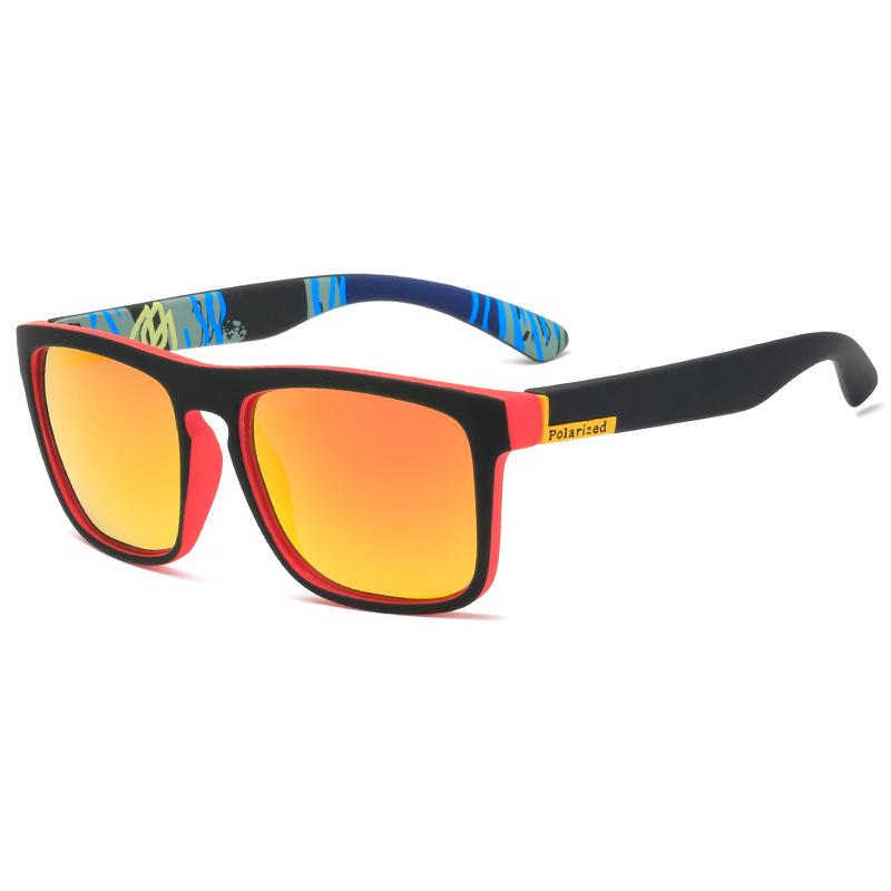 Fashion Square Vintage Polarized Sunglasses Men Women Retro Driving Fishing Outdoor Summer Protection Sun Glasses UV400 Eyewear