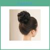 Wavy Curly Women Pony Tail Hair Bun Clip In Scrunchie Hair Extension Hairpiece