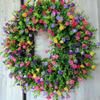 Spring Decorations Festival Garland Door Hanging Ornaments Plastic Material