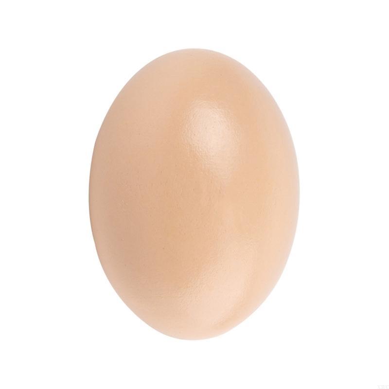 

Wooden Simulation Egg Unfinished Painted Eggs Fake Eggs Crafts X3UC